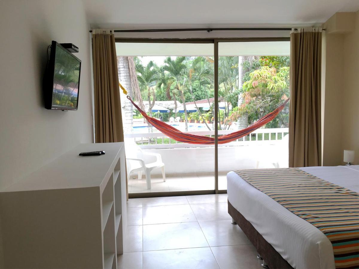 Hotel Hacienda El Diamante Villeta Luaran gambar